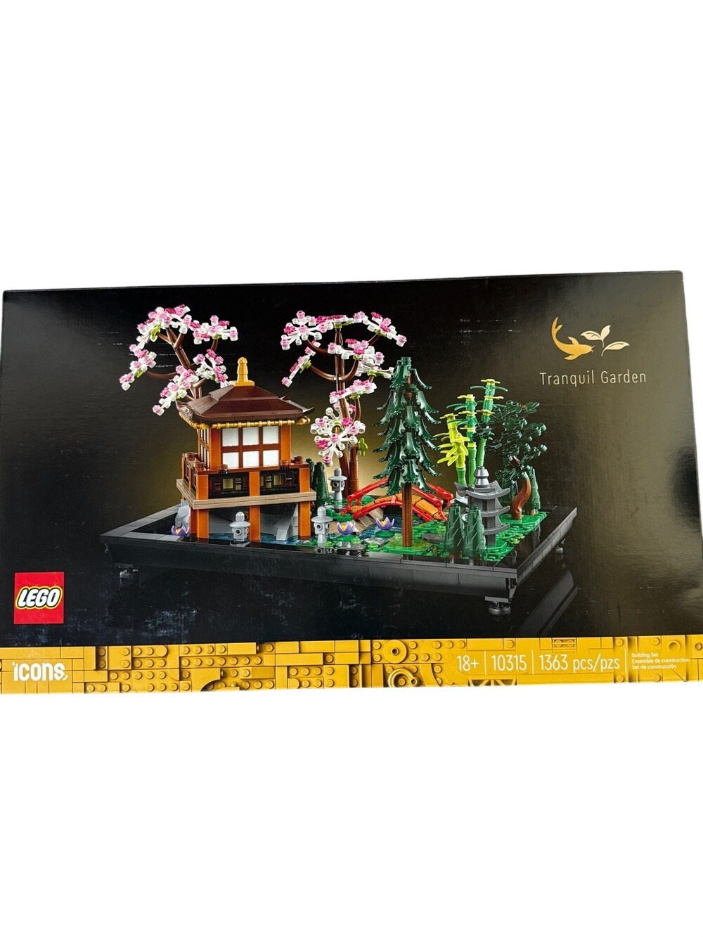 Lego Tranquil Garden 10315 Retired Koi Fish Japanese Botanical Display New Gift